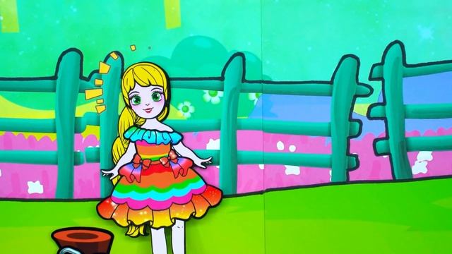 Paper Dolls Dress Up - Malignant Stepmother vs Tricked Infant Ladybug Dress - Barbie Story  Crafts