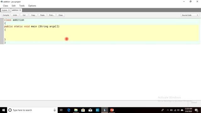 Java Tutorial on Bluej || Variables and Data Types in Java