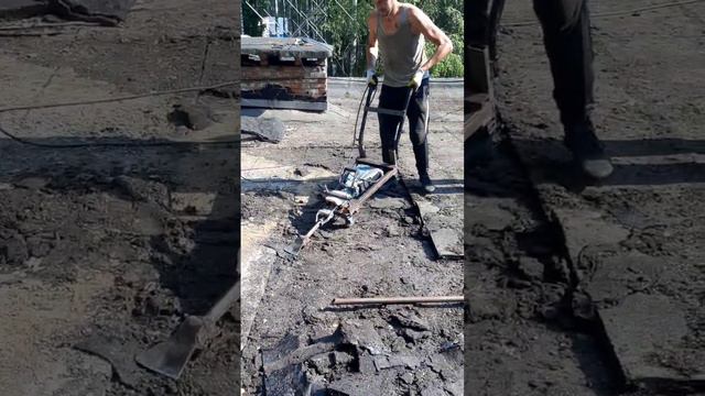 Съём кровли
