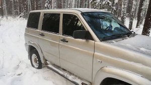 УАЗ Патриот сток, лесной лайт