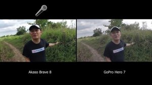 GoPro Hero 7 vs. Akaso Brave 8 - Vlog Camera