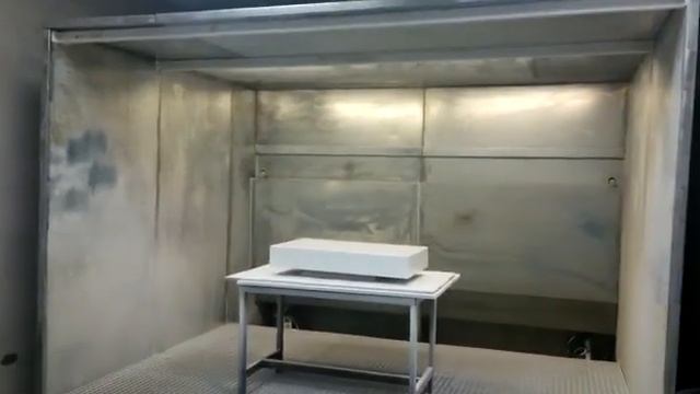 Покрасочная с водяной завесой и чистым полом. смотреть онлайн