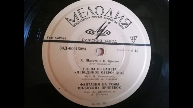 А. Шалаев и Н. Крылов (Дуэт баянистов) – Фантазия на темы волжских при­певок (1965) смотреть онлайн