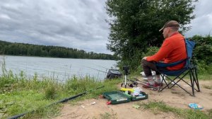 Рыбалка на фидер на Тетеринском водохранилище. Отличный клев подлещика)#рыбалка #судак #фидер #лещ