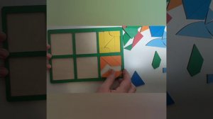 Сборка квадратов Никитина. Уровень     третий. "Сложи квадрат" Никитина.