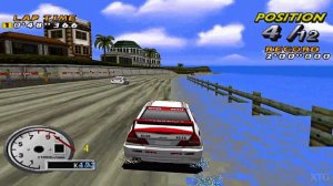 Rally de Africa PS1 Gameplay HD (Beetle PSX HW)