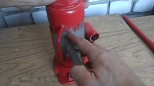 Как сделать что бы домкрат работал лежа.mp4