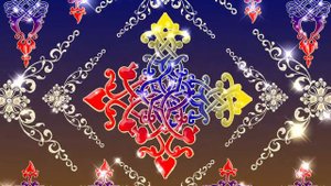 Армянский узор. ФУТАЖ. Экран 4:3