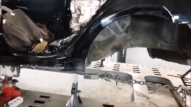 Кузовной ремонт Toyota Camry смотреть онлайн