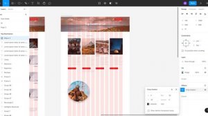 Figma UI Designing for travel website Top Tour & Top Destination