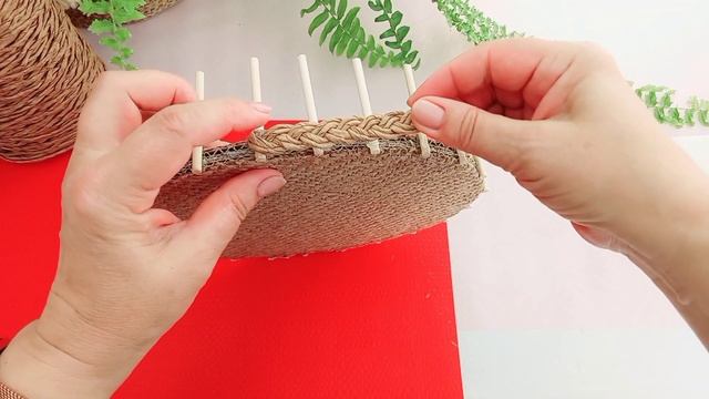 Взяла бумажный шпагат и сделала нужную вещь для дома. смотреть онлайн