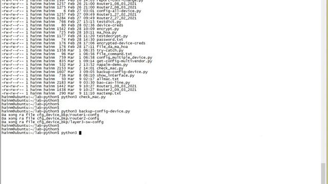 BỘ SCRIPT PYTHON FOR NETWORK ENGINEER