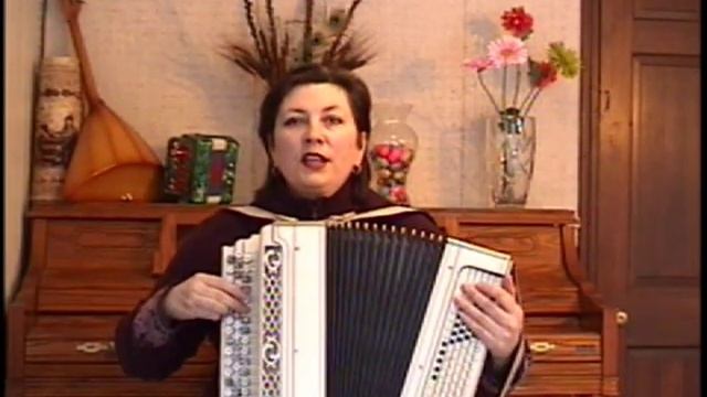 Учимся играть на баяне Урок №14 смотреть онлайн