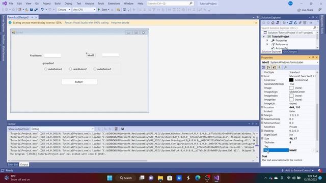 How To Create A Windows Form App In .NET Framework Part 1 смотреть онлайн