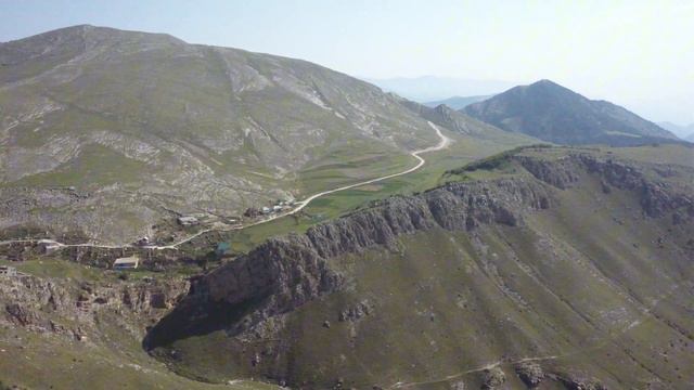 Село Цунди с птичьего полета,Гумбетовский район,горы,природа,лес,#дагестан#цунди#гумбет#горыкавказа
