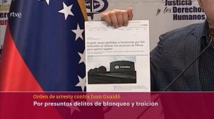 VENEZUELA: La FISCALÍA emite una ORDEN de ARRESTO contra JUAN GUAIDÓ, exiliado en EE.UU. | RTVE