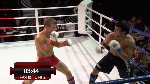 Заслуженный нокдаун. Поединок Сахавет Керимов - Вадим Шагин. Кубок Минина. ММА Россия. смотреть онлайн