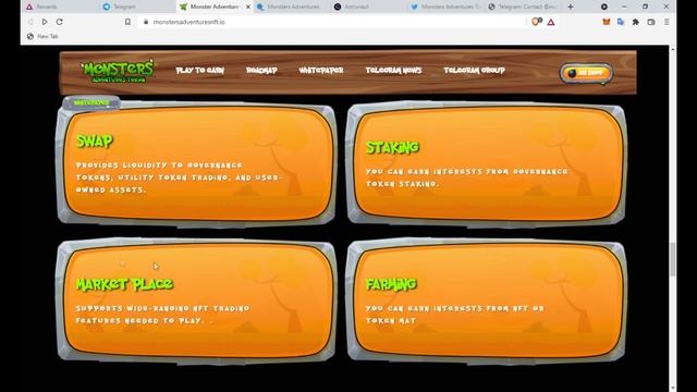 Monsters Adventures - NFT POSSIBLE game 100x Mario Bros style with oracle and halving! CryptoAdvanc смотреть онлайн