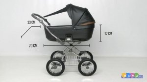 Коляска универсальная Roan Classic Bloom 2 в 1