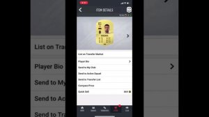 Companion app pack opening... Fut remards GOLD 2 plus division rivals.