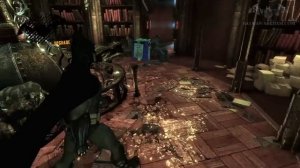 Batman: Arkham Asylum Walkthrough Part 25 - Hostages in the Library