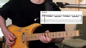 Гилбертовские вертушки 16е/ Упражнение 1.25+26 Guthrie Govan / Creative Guitar: Advanced Techniques