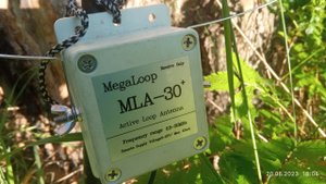 нев антенна MLA-30+ на короткие волны от 0.5-30 МГц в дали от помех уехал за 20км от города