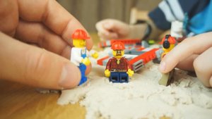 Лего стройка. Lego City 60076. Распаковка и сборка. Видео для детей.