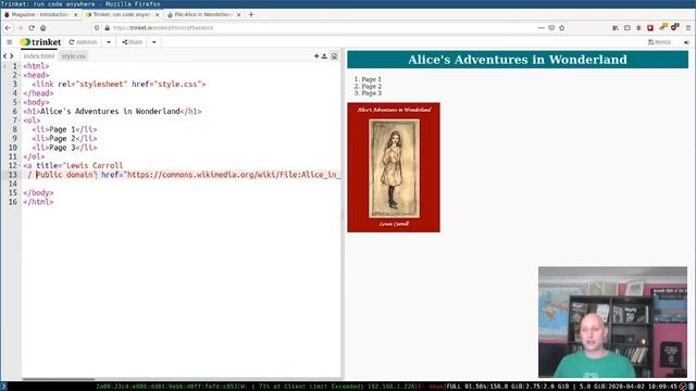 Code a web magazine with HTML | Digital Making at Home