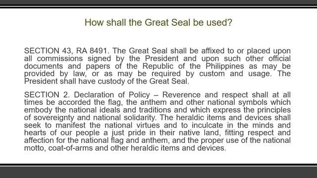 Counterfeiting the Great Seal; forging the Signature or Stamp of the President (Article 161, RPC) смотреть онлайн
