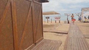 Крым.Пляж "Барабулька" - Евпатория, п Заозёрное  - 12 июня 2023 г.