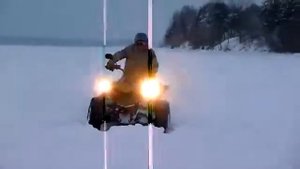 Cectek Kingcobra 500 EFI в снегу zavidovo 01 2011 www videoripper me