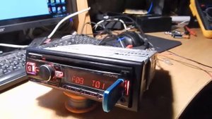 Toslink to Alpine CDE-193BT (USB/BT)