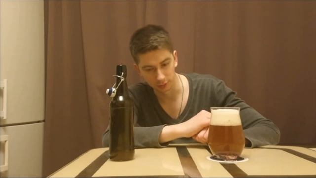 Дегустация домашнего пива "Ночные судороги" из концентрата . А-ля New England Ipa.