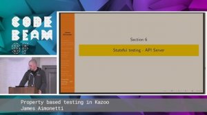 James Aimonetti - Property based testing in Kazoo | Code BEAM SF 19