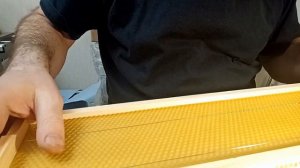 Наващивание рамок гребешком