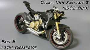 Ducati 1199 Panigale S 1/12 + detail-up set Часть 3