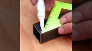 Угловое соединение профильной трубы