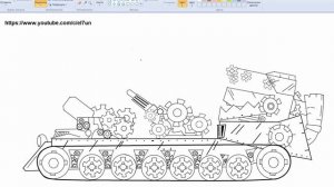 Как Нарисовать Танк Часовой из Мультики Про Танки