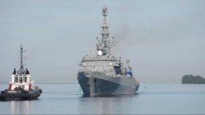 Средний разведывательный корабль «Юрий Иванов» проекта 18280 вернулся с ходовых испытаний