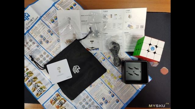 Кубик Рубика Gan 356i. Самый технологичный кубик в массовом производстве | #Обзор смотреть онлайн