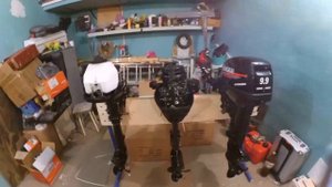 Где находятся серийные номера на Моторах Hangkai
