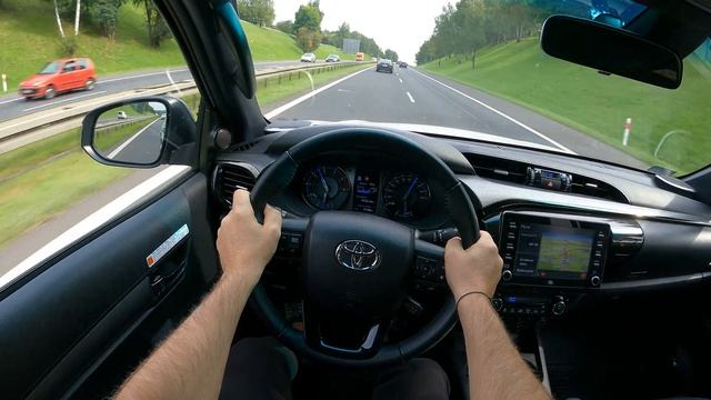 Toyota Hilux |2.8 D-4D 204 HP| POV Test Drive смотреть онлайн