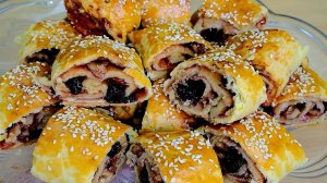 ??ПРОСТО СВОРАЧИВАЕМ И НАРЕЗАЕМ? ВКУСНЫЙ ВЫПЕЧКА К ЧАЮ❗УЗБЕКСКАЯ КУХНЯ