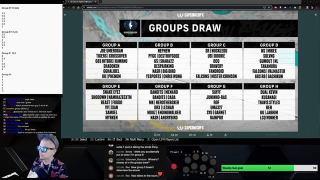 CAPCOM CUP BRACKET DRAMA AND PREDICTIONS смотреть онлайн