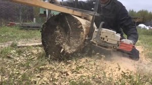 Ручная пилорама. Чертежи. Бензопила Stihl MS 390. | Chainsaw mill. Drawings.
