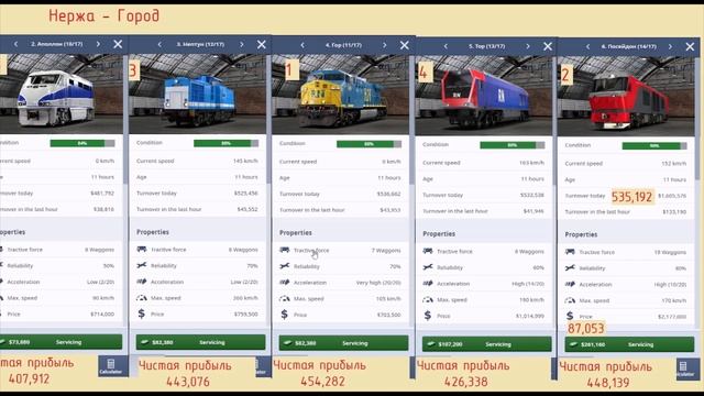 Rail Nation.  2022 4-ая Эпоха  (Грузовые Поезда)