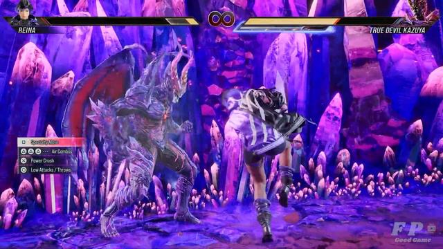 TEKKEN 8 Story Chapter 7 Despair Reina VS True Devil Kazuya Full Gameplay смотреть онлайн