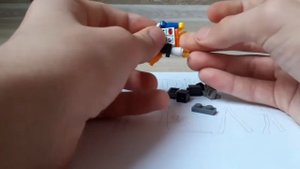 как сделать протез лего человечку/Lego лайфхак