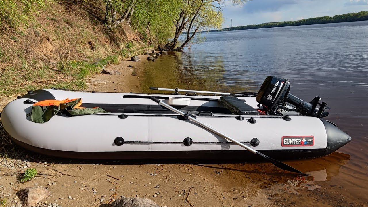 Hunter 385А Лайт + Tohatsu 9.8 смотреть онлайн